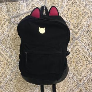 Betsy Johnson Backpack w/ Cat Ears